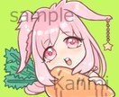 ふんわりかわいい♪SNSアイコン作成いたします ご指定に沿って厚塗りのかわいいイラストに仕上げます。 イメージ5