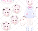 Vtuberキャラデザ～モデリング全て制作します 初心者歓迎！相談OK！Live2Dモデル・モデリングのみOK イメージ2