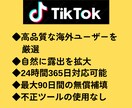 TikTokにフォロワー500人を拡散します ★初回購入特典付き／少数も可能／最速納品★ イメージ3