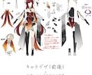 立ち絵イラスト制作します 夢主様、オリキャラ、VTuberなど 立ち絵の制作をします！ イメージ4