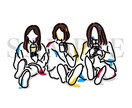 顔出ししない、おしゃれなイラストをお描きします あなたに『インク』をたらします。 イメージ7