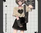 キラキラで可愛いイラスト描きます アイコン、記念日のプレゼント、商用利用可能です！ イメージ6