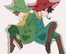 ご希望通りの貴方だけのオリキャラを描きます 色々な絵柄でイラストを描く事が出来ます！！ イメージ6