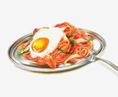 おもわず食べたくなる食べ物イラスト描きます メニューや販促物、インテリアにも！おいしそうに描きます♪ イメージ4