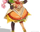 インパクトある、あなただけのキャラ立ち絵作ります 厚塗り/アニメ塗り　超ポップ/超かわいい/超カッコいいを！ イメージ7