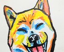 愛するペットちゃんを描きます カラフルうちの子似顔絵イラスト イメージ3
