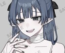 即対応 商用利用可 SNSアイコン／1枚絵描きます 最短2日厚塗りタッチで可愛い・かっこいいイラストお描きします イメージ2