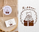ナチュラルでかわいい絵本のような手描きロゴ作ります 想いをつたえる丁寧なデザイン＊看板・ショップカード・SNSに イメージ6