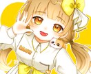 歌ってみた、グッズ、アイコン描きます 差分(表情、手)は無料！ミニキャラの場合半額！ イメージ2