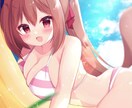 かわいい萌え系女の子のイラストを描きます 背景まで丁寧に描いた世界で一つだけのオリジナルイラストです イメージ3