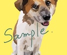 犬猫から小動物などペットをイラストで描きます SNSのアイコンやプレゼント、ロック画面、インテリアにも！ イメージ3