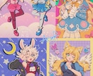 80s90s風のレトロポップイラスト制作します ビビッドでどこかノスタルジックな令和のニューレトロ イメージ7