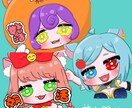 サムネに使えるデフォルメキャラを作成いたします Vtuber、配信者の方など是非！ イメージ2