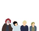 あなたの思い出をトレースしてイラスト化します 送っていただいた絵をイラスト化します！ イメージ2