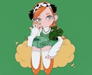 似顔絵アイコン描きます お客様の好きなものをたくさん詰め込みます！ イメージ4