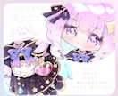 柔らかくてかわいいミニキャラ・SDキャラを描きます 瞬きGIFも承ります！細かい書き込みがテーマ イメージ3