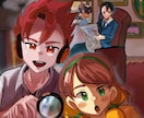 みんなが楽しくなるようなイラストを描きます 温かみのある可愛いイラストを目指してます イメージ4