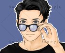 モテアイコン→リアル系（美麗・かっこいい）描きます X・Instagram・YouTube・ブログなどSNSに！ イメージ8