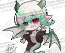 全身ミニキャライラストお作りします SNS等のアイコンやスタンプにもご使用いただけます イメージ3