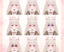 Vtuber用のLive2Dモデル制作いたします キャラデザからモデリングまで、全行程対応いたします✨ イメージ2