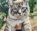 ペットのお写真を味のある油絵にします 現役藝大生がペットとの思い出を形にするお手伝いをします！ イメージ6