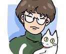 似顔絵を描きます アイコンにすれば二度と忘れられないこと間違いなし！ イメージ1