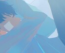 シンプルな厚塗りの1枚絵を描きます 動画、ヘッダー、アイコン用など イメージ6