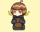 2〜3頭身ちびキャラを描きます SNS映えするゆるかわちびキャラ描きます イメージ5