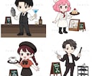 商用利用可★ゆるかわミニキャラアイコン制作します X・インスタ・ユーチューブ★SNS映え抜群の親しみデザイン イメージ9