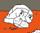 カバ好きのあなたに、楽しいカバのイラストを描きます カバしか描けなくてごめんなさい。 イメージ9