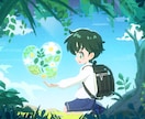 修正費込み！ポップで絵本みたいなイラスト描きます 動画サムネイル・挿絵・背景など幅広いジャンルを制作します イメージ5