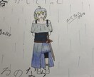 デジタルイラスト依頼受けます 等身絵アイコンヘッダー夢絵◎デジタルアナログ選択可 イメージ9