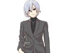 あなたのキャラクターアイコンを描きます あなたが生み出したオリジナルキャラクターをアイコンに出来ます イメージ3