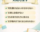 ES・自己PR・志望動機を丁寧に添削します 読みやすさ、論理性、文字数指定を意識し、伝わるESに整えます イメージ2