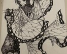 模写、まんが、デザイン等基本なんでも描けます オリジナルイラスト、既存キャラの模写など幅広く製作します イメージ3