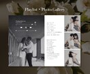 シンプル&クラシック♡プロフィールブックが作れます Canvaで編集できるテンプレで思い出の一冊を作りましょう♩ イメージ9