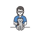 獣医師が犬猫の健康などに対する不安を解消します 病気以外にも動物に関するどんなお悩みでも対応可能です！ イメージ1