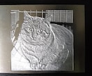 思い出のその写真をアルミ板に彫刻します 大切な思い出の写真を形に残しませんか？ イメージ1