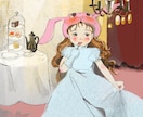 結婚式のウェルカムボード描きます あたたかみのある水彩画のタッチでふたりらしさを表現します イメージ1