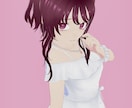 あなたのイラストをVTuber風3Dモデルにします 初心者の方でも安心してご依頼いただけます◎ イメージ2