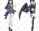 かわいい女の子や男性のイラストを制作します シンプルなものからポップなもの、お顔アップや立ち絵など！ イメージ6
