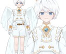 IRIAMにも◎キービジュアル・立ち絵承ります プラス料金で衣装デザイン、1からのキャラデザも可能です♬ イメージ2