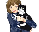 お写真を元に似顔絵作成いたします SNS等のプロフィール画像に....★ イメージ5