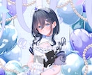 一枚絵・立ち絵・夢絵制作します 大人っぽいから可愛らしいまで 好みに合わせて制作します♪ イメージ6