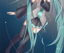 商用OK！何にでも使えるイラスト描きます 人物メインでバストアップ〜全身まで何でも描きます。 イメージ5