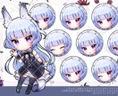 小さくて可愛い！ミニキャライラスト承ります 綺麗でポップなミニキャラお描きします！繊細な表現も得意です✨ イメージ5