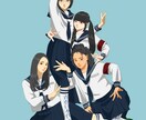 リアルだけどかわいくて優しい、盛れる似顔絵描きます リアルとデフォルメのいいとこ取りのイラストをアイコンに！ イメージ3