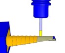 ワイヤー／マシニング／旋盤のNCデータを作成します 同時五軸対応のCAD/CAMを使って二軸～同時五軸のNC作成 イメージ1