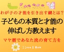 悩み解決！子どもとの最適な関わり方を教えます マヤ暦で激変！子どもの才能を引き出し、開花させる秘訣とは？ イメージ1