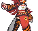 ドット絵の制作行います お好きな題材で昔のゲームのような雰囲気のドット絵を作成します イメージ1
